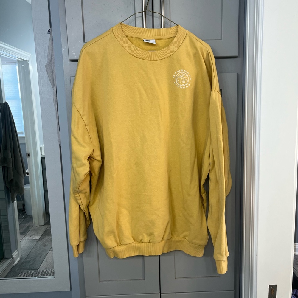 Gymshark oversized sweatshirt, size medium